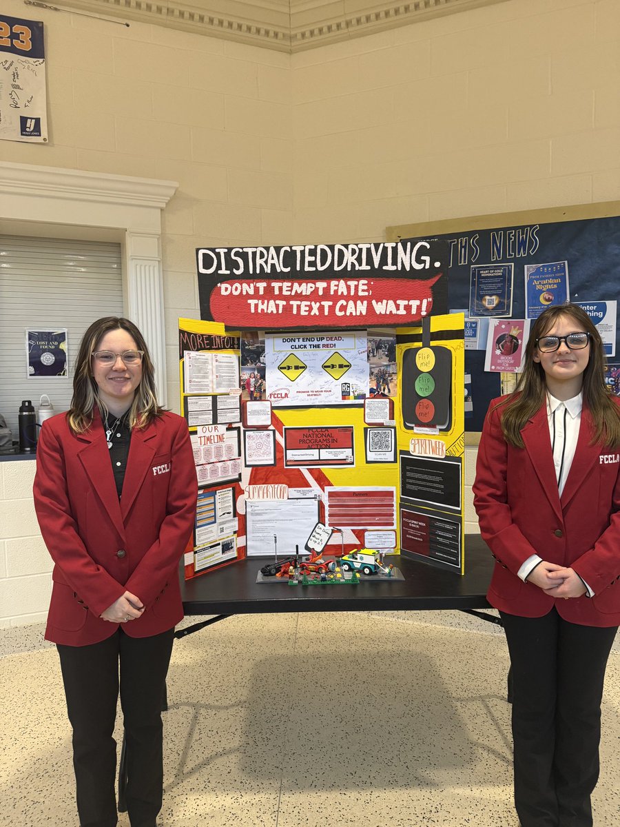 The results are in! Our Early Childhood juniors Jayla Burrows, Lexus Buchman and Ellie Sanchez placed GOLD and seniors Gracey Smithberger and Gracey Herron received Silver today at regionals! Way to go girls!! Next stop Columbus to compete at  the State FCCLA conference April16th