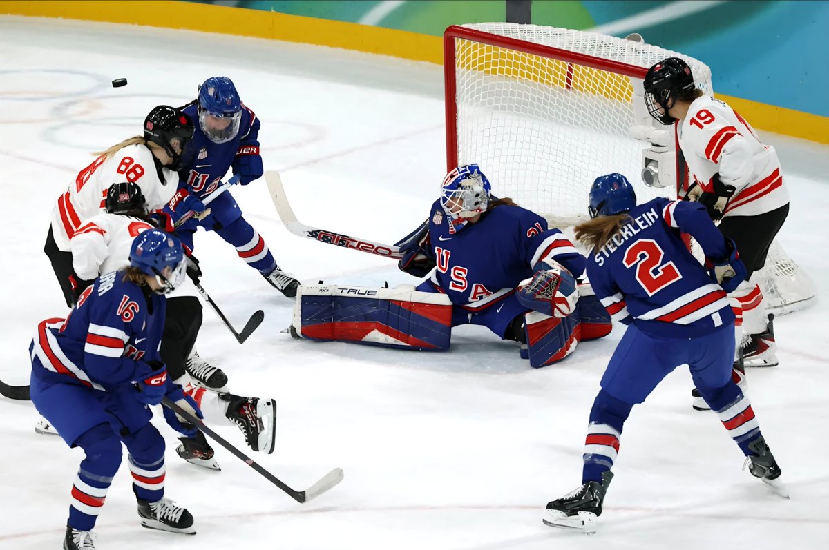 Brother1Justice's tweet photo. If Canada wins this Sunday against the Usa TRUMP  should invite them to the White House
 They may be the 51st by the next Olympics 
WHAT SAYS YOU ? https://t.co/d2Eh2TmkiU