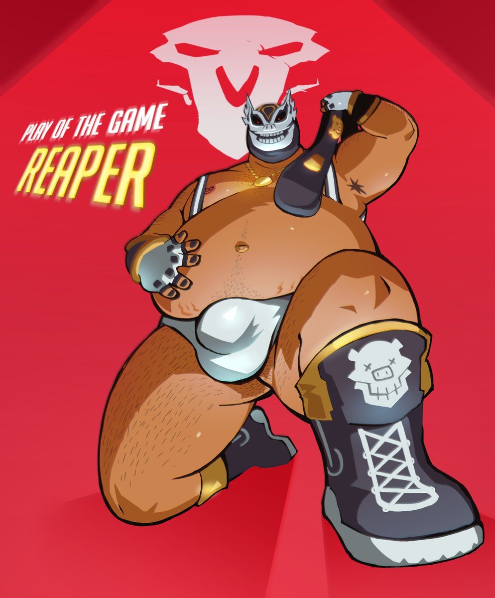 tank reaper's getting used to his new uniform #bara