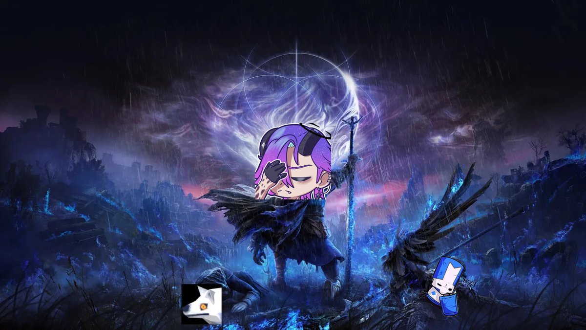 Heya! I'm going live right now on the purple app (link is on profile) and I'm gonna be playing some games with my friends! Nightreign, Monster hunter, Helldivers, maybe some other suffering games we shall see! Come find out with me <3

#Vtuber #Streamer