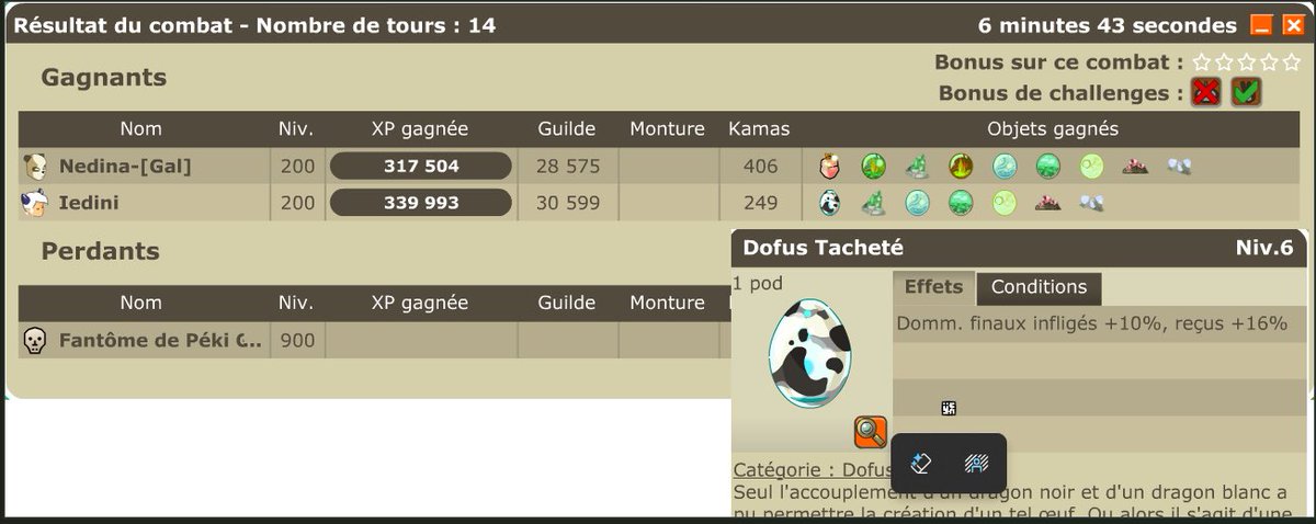 Ancestio1's tweet photo. Quand tu oublies le CAC sur l’osamodas et donc tu fais mystique ✅ @DOFUSRetro_FR https://t.co/TXTiSDXkAM