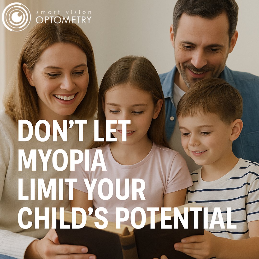 👁️📈 Myopia is on the rise — but early management can make a powerful difference.

Myopia (short-sightedness) is becoming increasingly common, especially in children. Left unmanaged, it can progress year after year, increasing the risk of long-term eye health complications⚠️