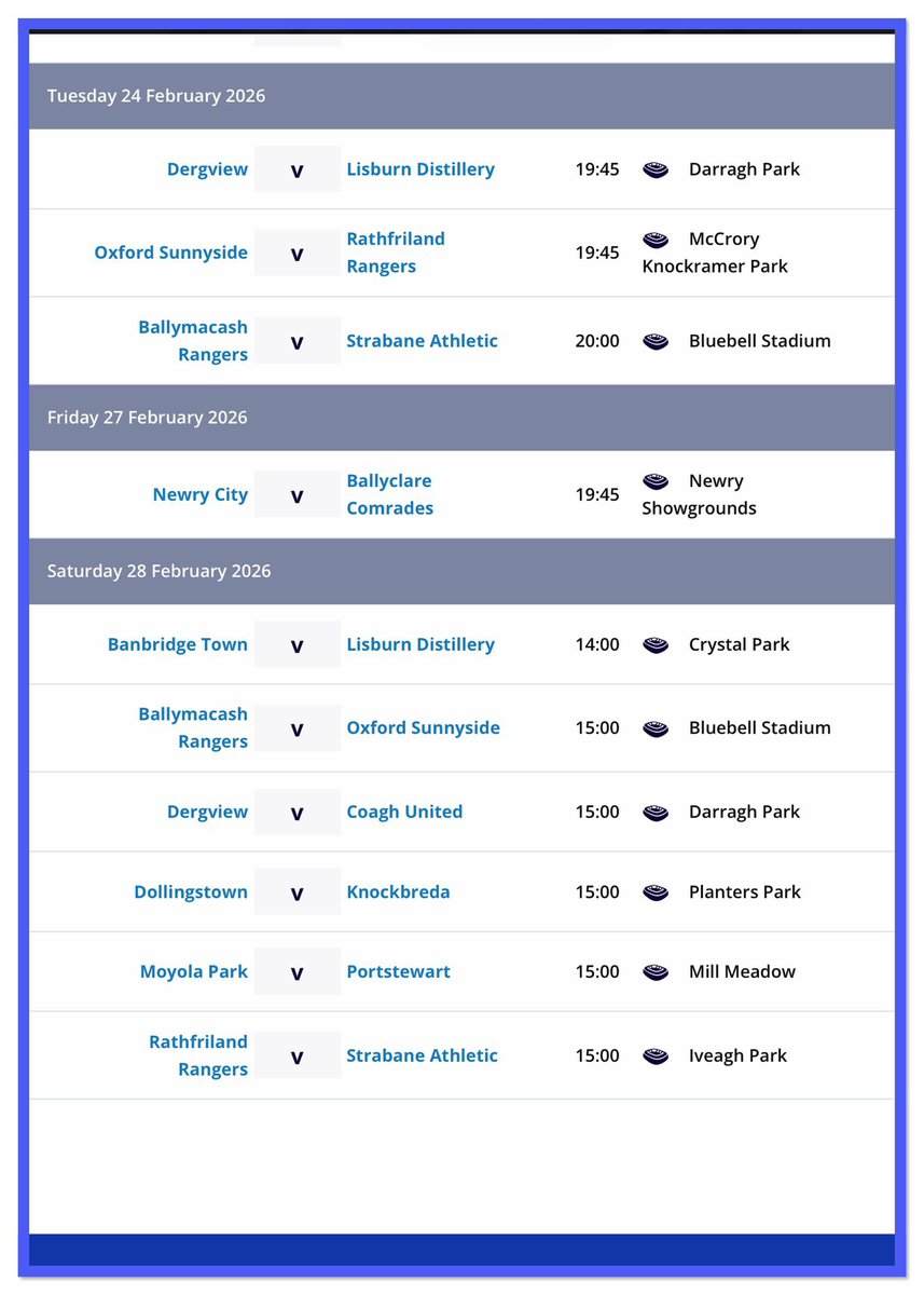 Ballyclare Comrades Fans tweet media