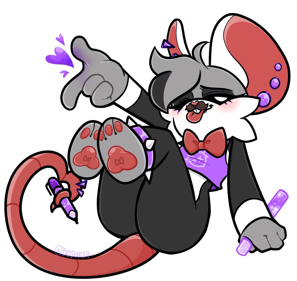 DosukeiiArt's tweet image. Go check it out !!  Lil fanart of Fondue for funsies because I LOVE THE OUTFITS IN THIS VIDEO AAAAA