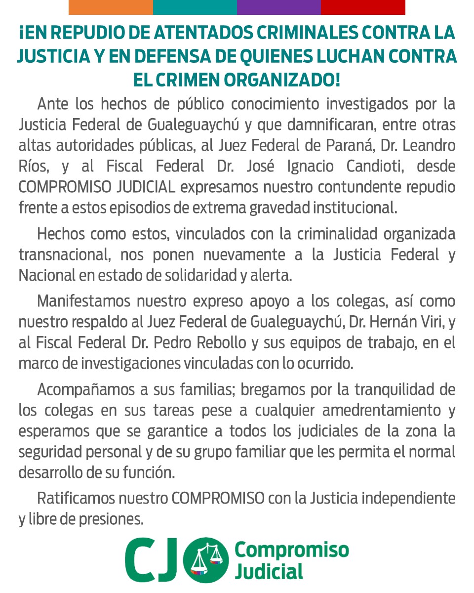 Compromiso Judicial tweet media