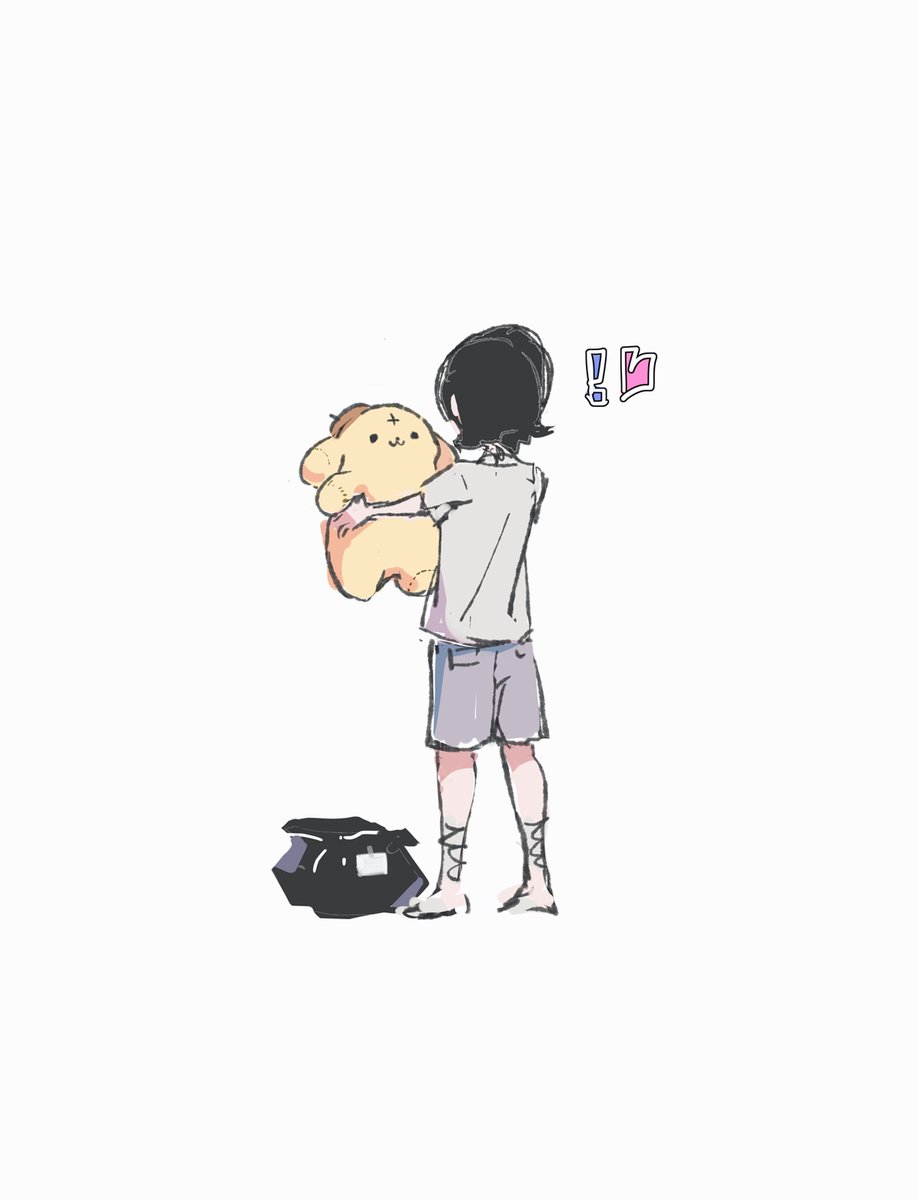 最初的念线🕸️  #hxh #hxhfanart #クロロ #マチ

看我们捡到了什么～!
…神秘犬类生物
好可怜，破破烂烂的，玛琪能修好它吗？