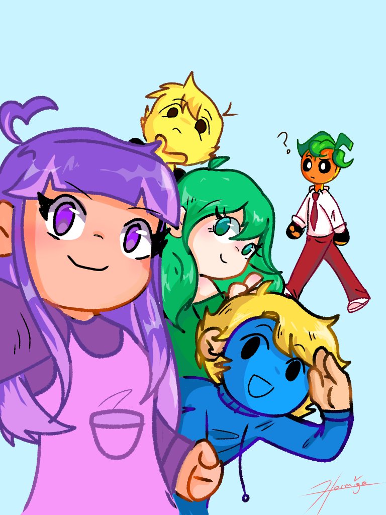 Los amigos de jardred tomandose una foto pero sin jardred dibujo inspirado en <a href="/Hormiguita218/">hormiguita :D</a> <a href="/SoyJardred/">Jardred</a> <a href="/thelioncat95/">Leslie✨</a> <a href="/SoySakurita/">Saku 💜</a> <a href="/Anvorguesa10/">Anvorguesa</a> <a href="/ElMannyCraft/">MannyCraft</a>