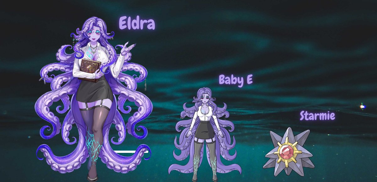 Behold chat, the Kamioshi who gave me the name Fugi:

<a href="/EldraEcho/">Eldra Echo 🐙🪪 The MOLLUSC Department</a> is one of the smartest indie creators and horror podcasters in all of VTubing, a true evil genius. 

Her voice sounds like homemade cinnamon buns &amp; she comes in 3 distinct flavors.