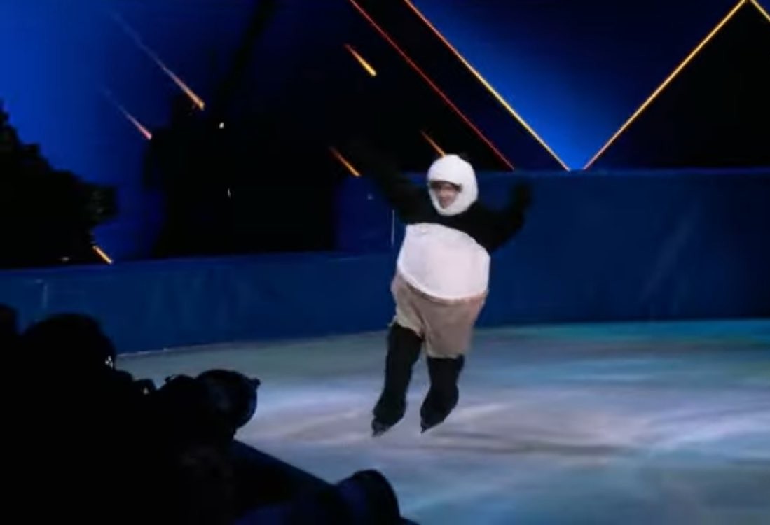 The figure skating finale gala is the winter Olympics version of 'Now let's do a silly one'