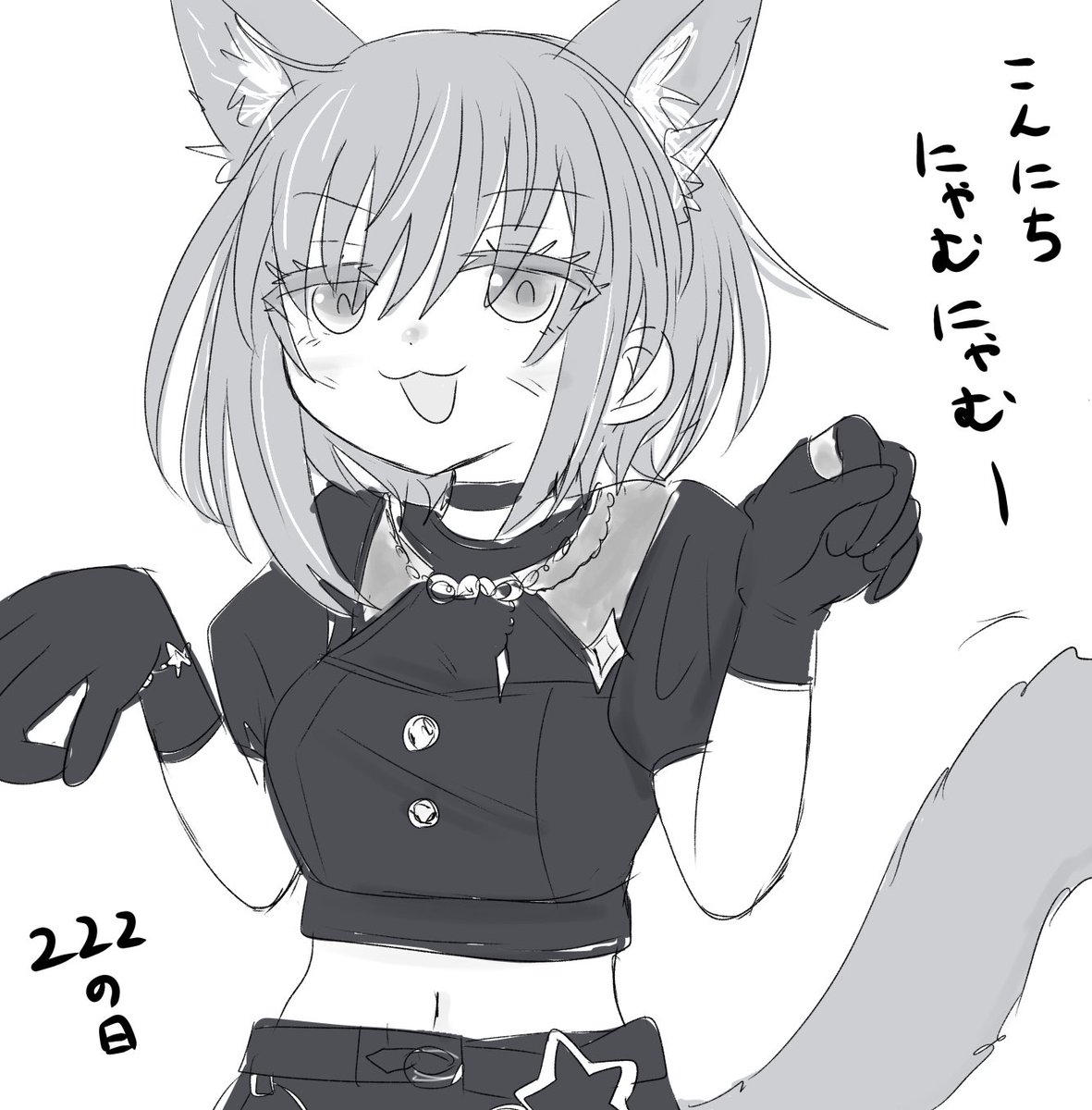 222の日 にゃむち🐱