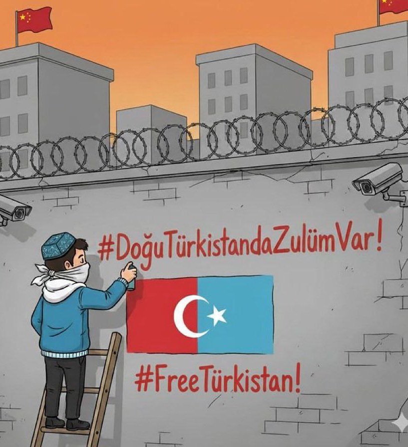 Hulaguhan09's tweet photo. Unutma Türk Milleti! 

“Doğu Türkistan'da Zulüm Var..”

#FreeTurkistan https://t.co/J31W01tulc