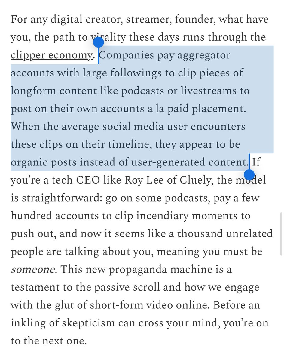katienotopoulos's tweet photo. Yes yes yes! I feel like the interesting thing about Clavicular is not really “him” but how this new clipper ecosystem successfully hijacked millennial office worker attention via paid posts on X https://t.co/aM6HZqgELt