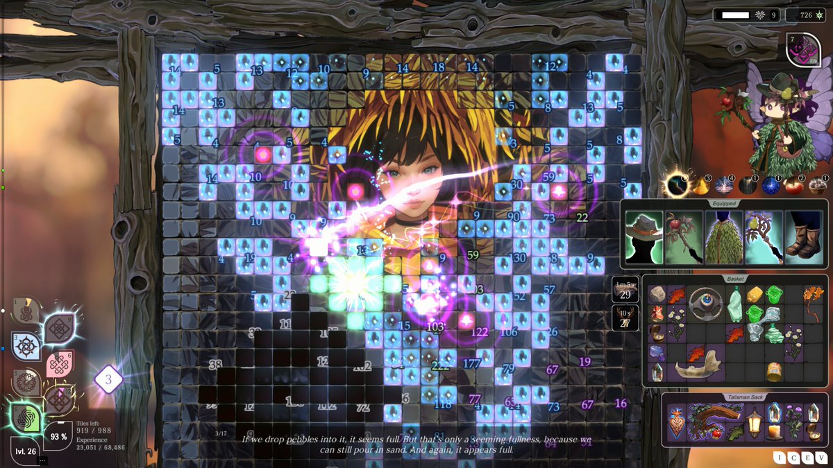 RymPowTeam's tweet photo. Slow down, relax, and step into the world of Mosaica, an enchanted druidic tale of remembrance and the ancient wisdom of trees.
https://t.co/Lflm2cWK4C
a clicker game to soothe that goblincore itch — a moss-scented forest adventure filled with stones, animal bones, and snail shells.