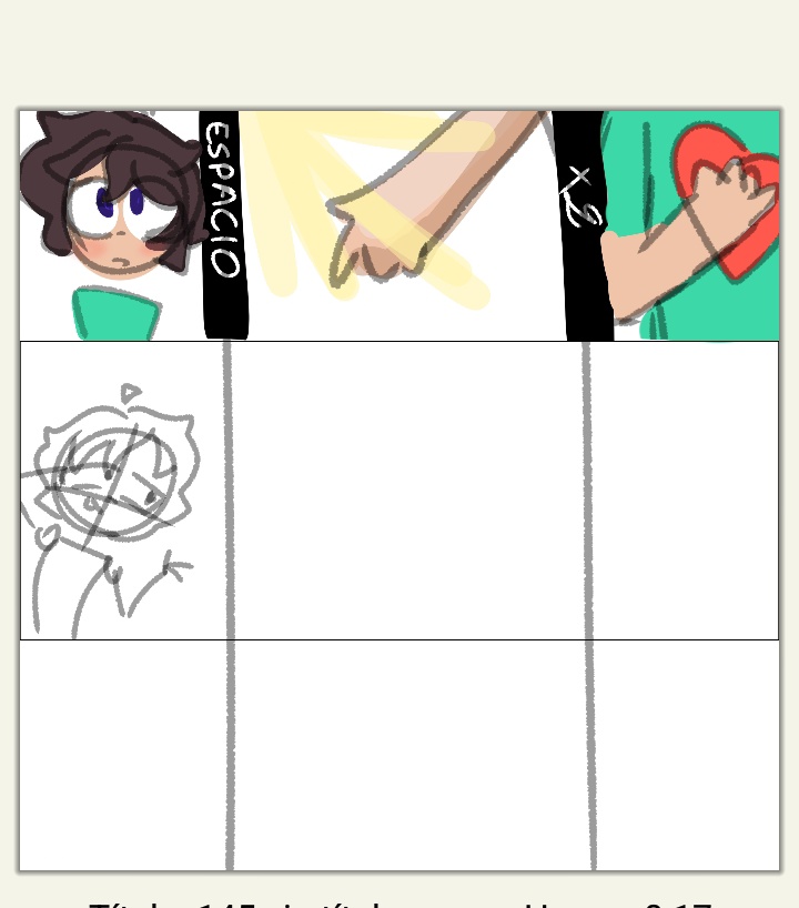 Broo encontré este story boar de hace maces, lo termino?👀 (Nono no es un cómic*)