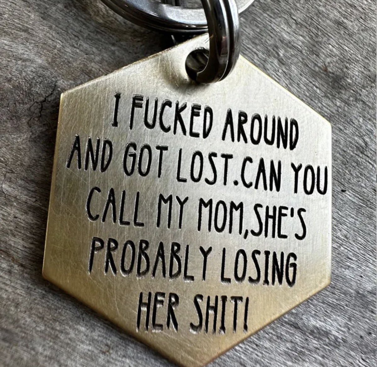 Got new dog tags for my pups and I love them! 😂