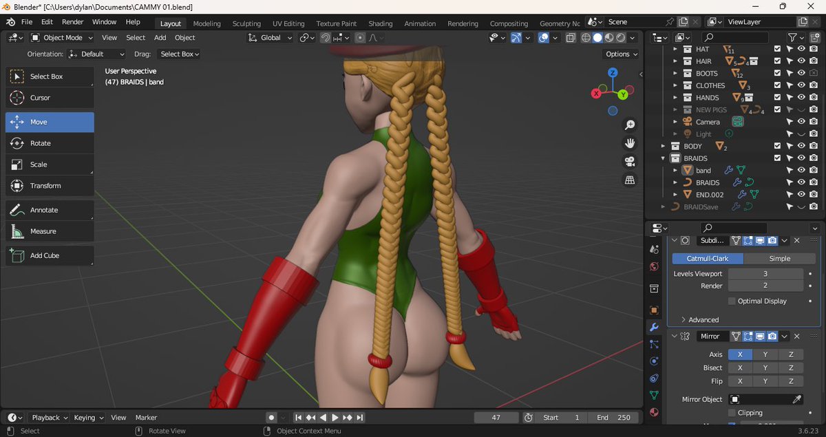 DArt_Posts's tweet photo. Here’s my progress on the Cammy White model. 
Trying to figure out what my next steps are. https://t.co/CmO9jOluUW