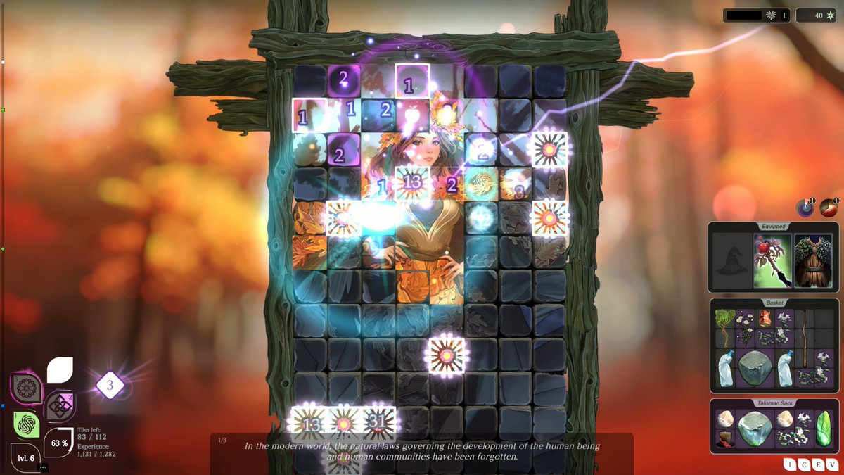 RymPowTeam's tweet photo. Slow down, relax, and step into the world of Mosaica, an enchanted druidic tale of remembrance and the ancient wisdom of trees.
https://t.co/Lflm2cWK4C
a clicker game to soothe that goblincore itch — a moss-scented forest adventure filled with stones, animal bones, and snail shells.