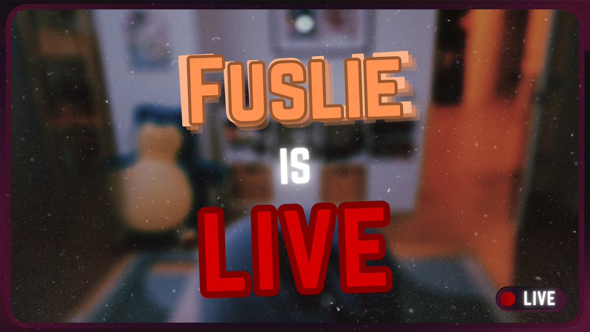 𝗙𝗨𝗦𝗟𝗜𝗘 is 🔴𝗟𝗜𝗩𝗘!

"11 YEAR STREAM ANNIVERSARY TODAY!! a lil hungover but we yappin and gaming :))"
📺 youtube.com/fuslie/live
📺 twitch.tv/fuslie