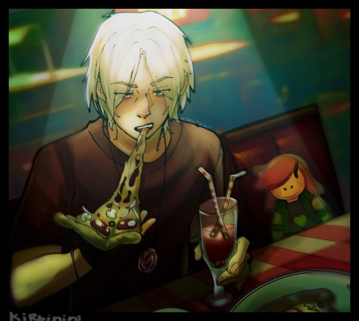kirbinini's tweet photo. “I'm a watermelon slammed into your driveway. 
Crack me open so I feel the air inside me...”
#dantesparda #dmc #devilmaycry https://t.co/vPd9o8uvsn