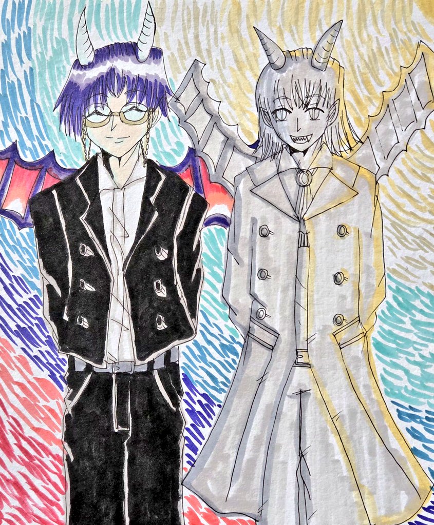 2万インプレッション達成記念✨ キャラクターカラーイラスト載せます