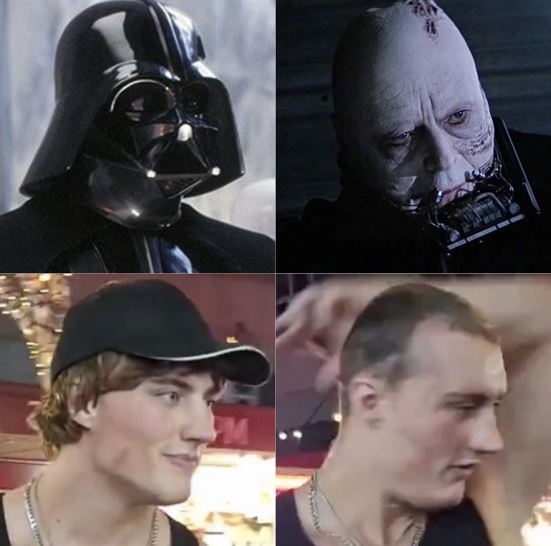 TheOnlyDSC's tweet photo. Anakin Skywalker was the original Baldmaxxer. https://t.co/cynZgRceJL