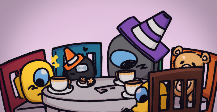 _BERRYJUICE's tweet photo. Time for a tea party!

[ #vsimpostor #vsimpFOTW ] https://t.co/6eNACakYu2