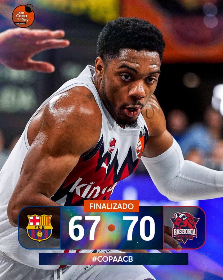 RABV77's tweet photo. Partidazo del @Baskonia, y está de regreso en la final de la Copa del Rey. Mañana ante el @RMBaloncesto.

Oye @VIR33, a por ellos 🔥🏀. https://t.co/eQBvNGUXIe