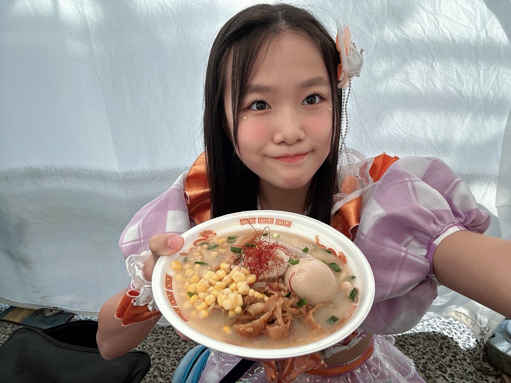 おはよ！！ 今日も高崎ラーメン祭りでライブするよ🍜 2/22(日) 🎤 11