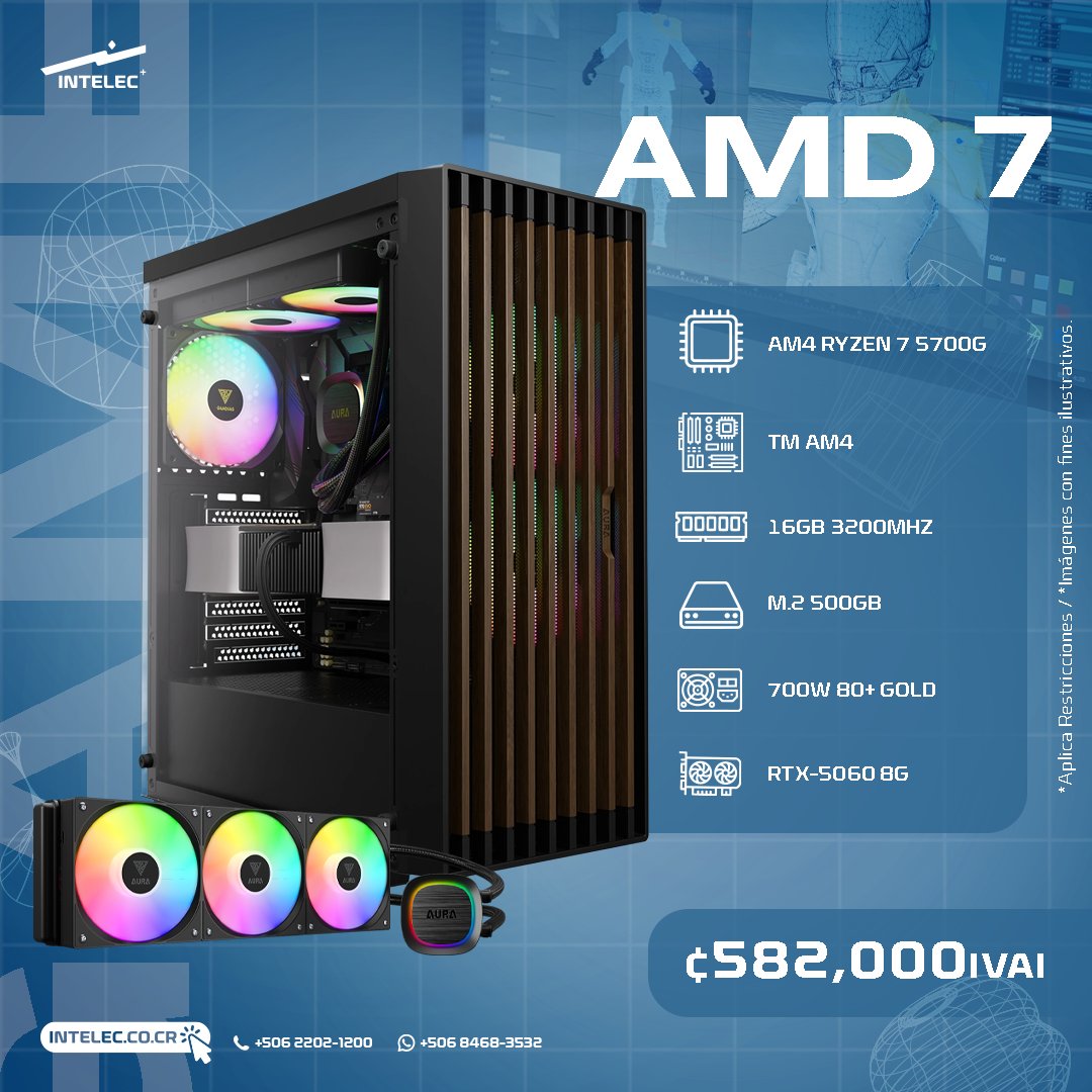 Intelec_CR's tweet photo. ¿Tu PC se queda corta en multitarea pesada? 📁 Esperar cuesta dinero. En INTELEC te damos asesoría experta para armar tu PC a la medida o elegir equipos predefinidos de alto rendimiento. ¡Que nada detenga tu flujo!

WhatsApp 8468-3532 | https://t.co/cKYI3z91FX

#intelec #pcpro https://t.co/5kKMago5KQ