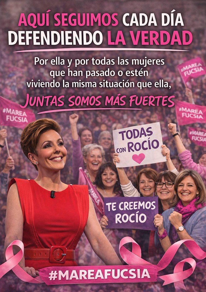 An74210Antonia's tweet photo. Siempre โพ๏ธ Estaremos Contigo Rocรญo Carrasco ๐
#APOYOROCIO21F #MareaFucsia https://t.co/4Ue2g2rptw