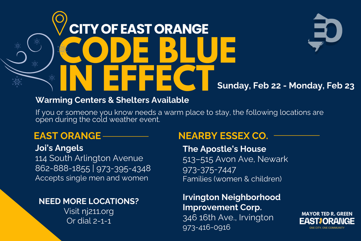 City of East Orange tweet media