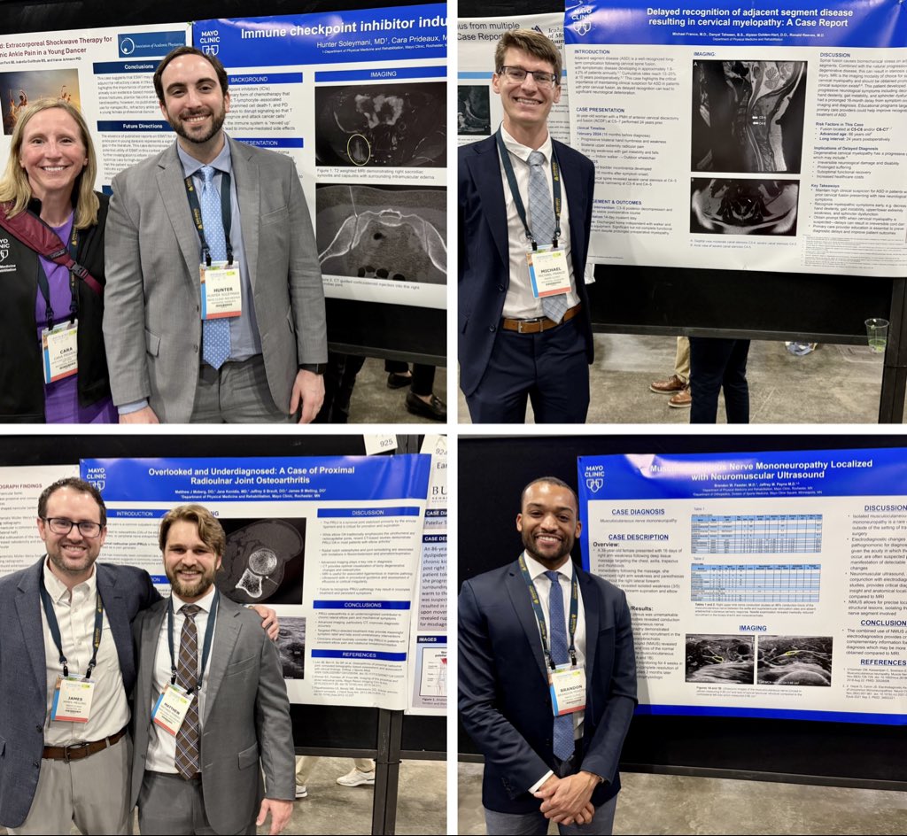 CaraPrideaux's tweet image. What a great week with @MayoPMRRes in Puerto Rico for #physiatry26 ! 

So proud of all their work on amazing posters and presentations ⭐️ 

Loved our wellness time hiking in the rainforest 😃 

See you next year in Long Beach 👋 

#makingmemories 
#proudPD