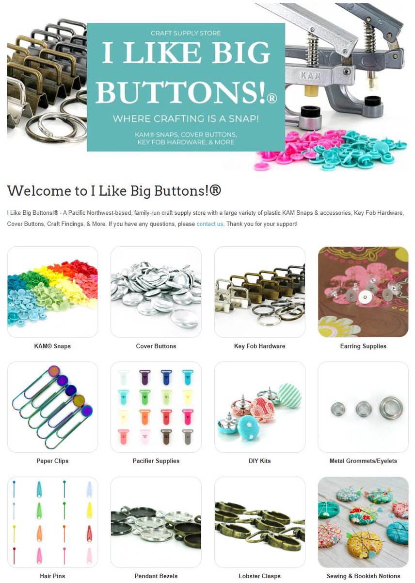 ilovebigbuttons's tweet image. ⭐️⭐️⭐️⭐️⭐️
My go to shop for all my snap needs, been using this shop for almost a decade. Thank you
--Angela

ILikeBigButtons.com—Where Crafting is a Snap!💕

#KAMSnapsCrafts #KeyFobHardware #CoverButtons #FabricCoverButtons #ilikebigbuttons #CraftingCommunity #customerreview