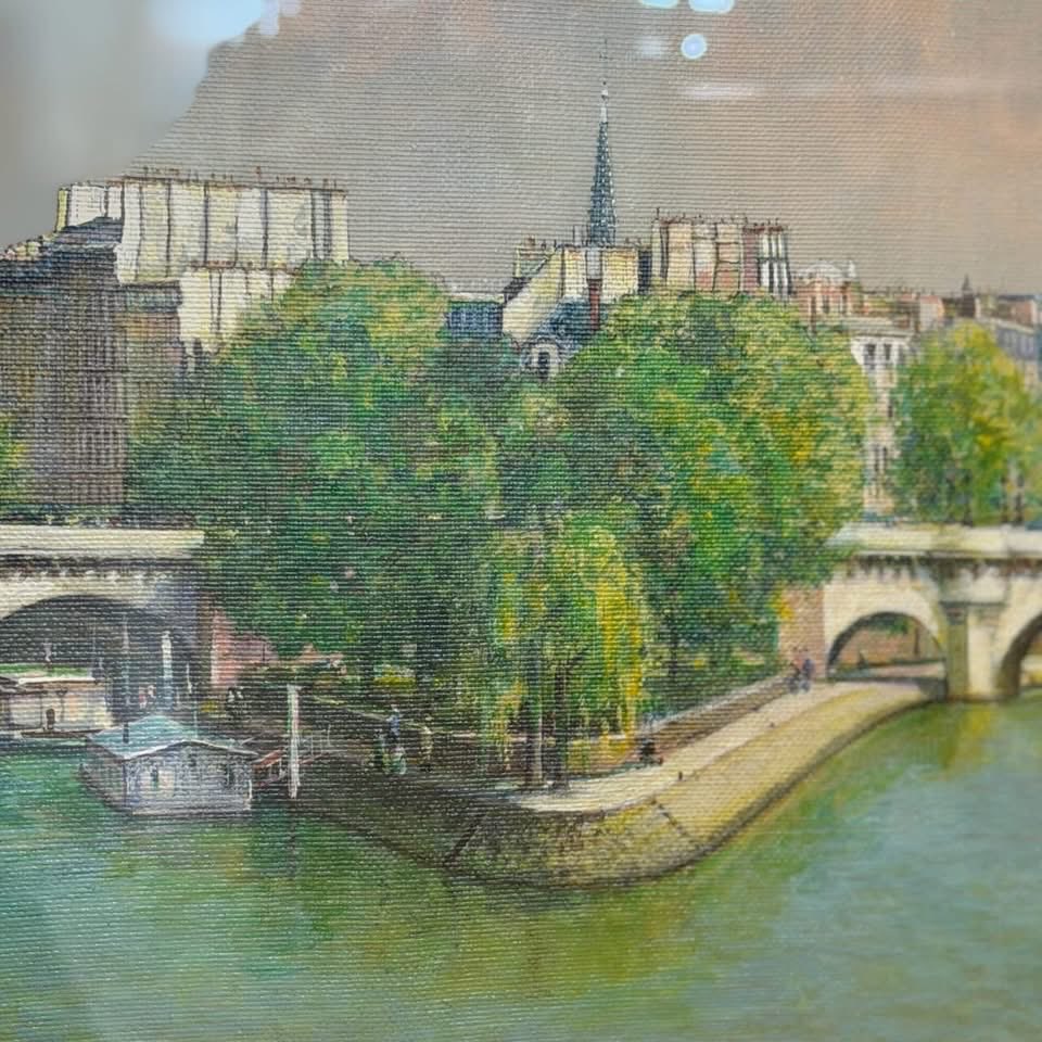 🇫🇷フランス・パリ セーヌ川に浮かぶ「シテ島」。 ノートルダム大聖堂