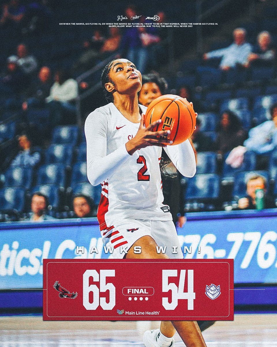 SJUHawks_WBB's tweet photo. Taking the W back to Philly 👊

#THWND https://t.co/i6qUOG1qsv