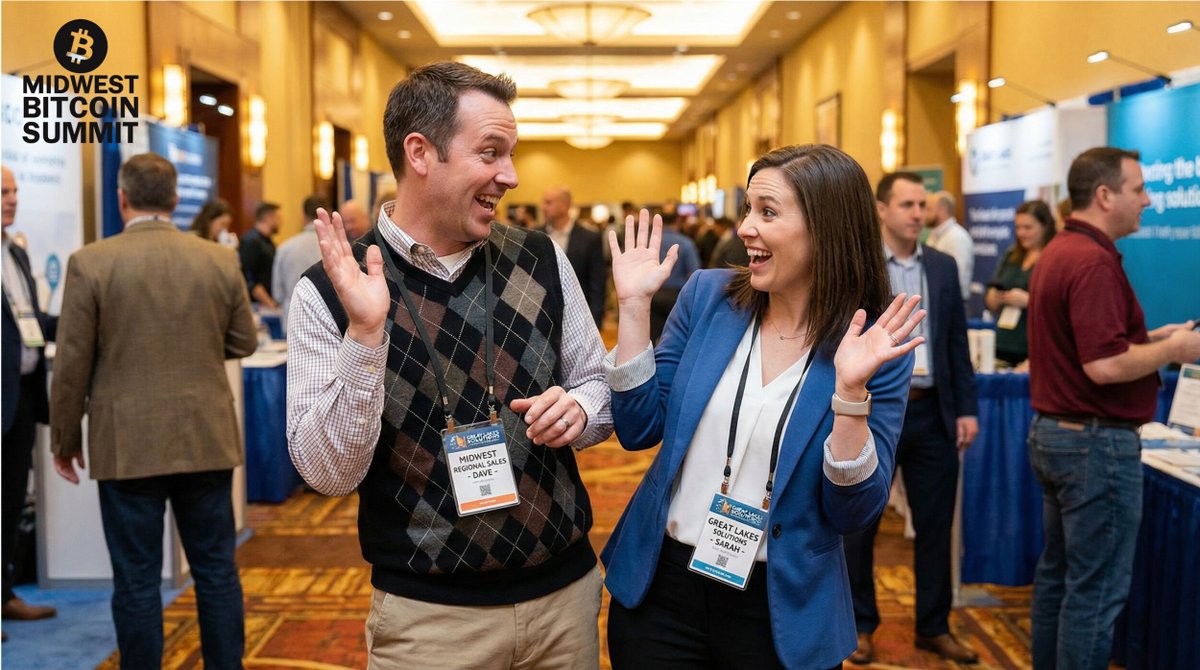 Accidentally bumps into someone at a Bitcoin conference
"Ope..."
they're also from the Midwest
"Ope..."
instant friends
This is the energy. Columbus. Sept 23-24.