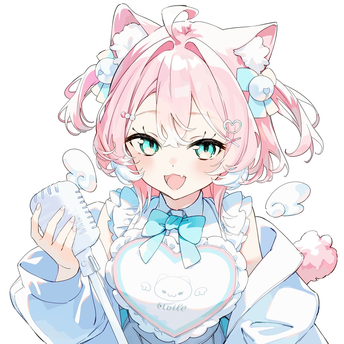 猫の日＝ぇっぇっの日🐈🐾
最近は喋らなきゃいけない状況から離れるために配信休みがちになってるけど元気に過ごしてるから心配しないでね！
運動したり好きなゲームしてるჱ̒^ ̳  ̫  ̳^