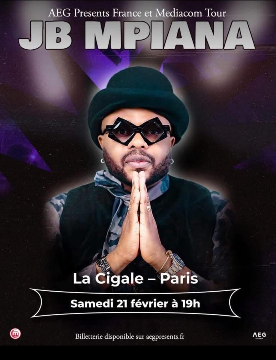 FMLarousse's tweet photo. JB #Mpiana, devient de plus en plus le roi d'annulation de concert en #Europe.
Après ses précédents concerts annulés en #France, le #Mokonzi ya ba #Wenge a vu sa production prévue à La #Cigale de Paris ce 21 février être à son tour annulé. https://t.co/Mc8ko0lTLS