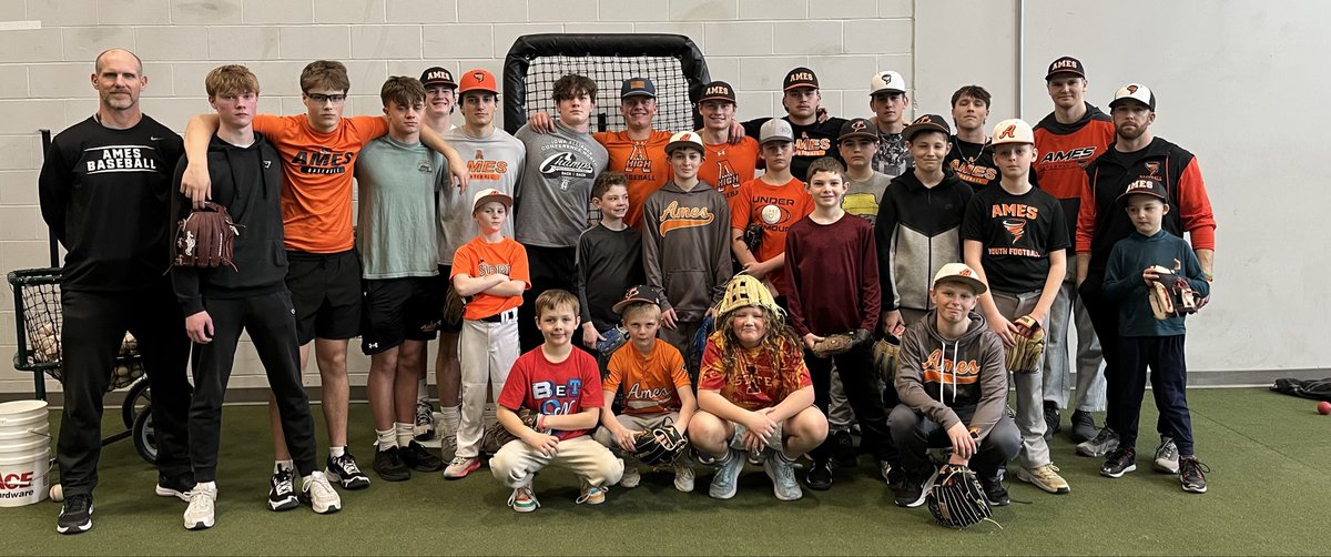 Ames High Baseball tweet media