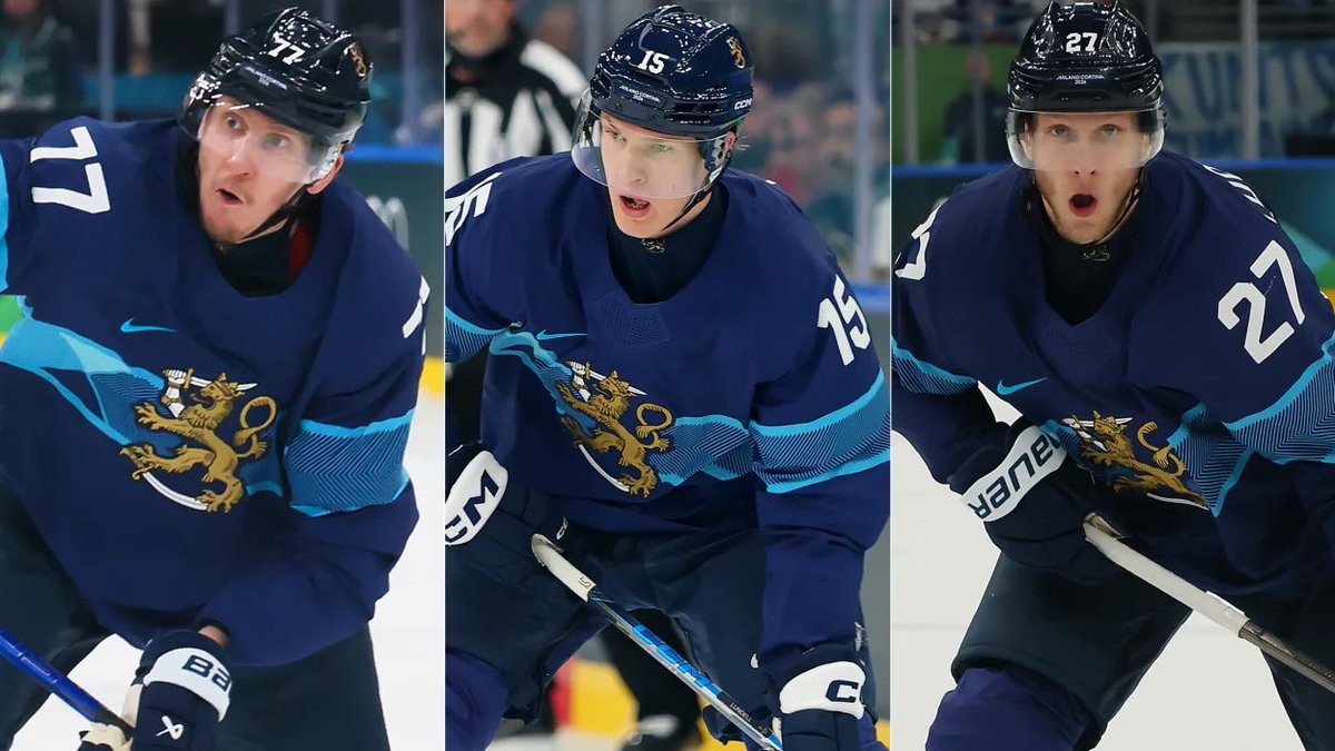 Anton Lundell 
Eetu Loustarinen 
Niko Mikkola 

Bring home the bronze medal for Finland. 

Well deserved! 

Importantly for Florida, come back healthy 🔥

#TimetoHunt