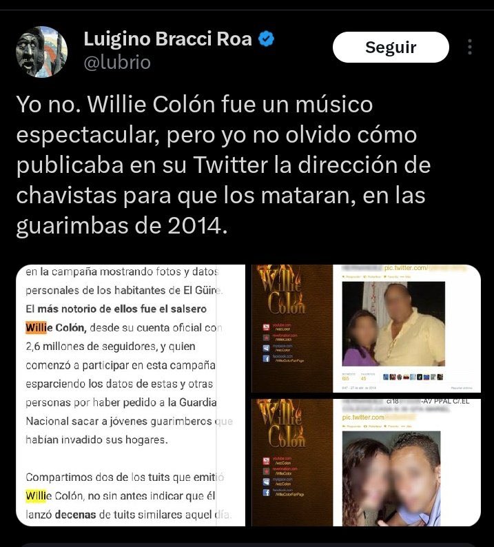 Jamás serás olvidado Willie. 
(A esto es a lo que me refiero cuando digo que se puso en peligro btw)