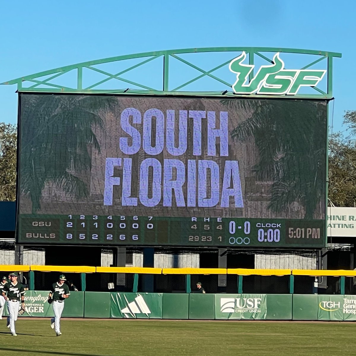 Have yourself a day, <a href="/USFBaseball/">USF Baseball</a>! A program record 29 runs! LFGB!!! 🤘🏻😤📈
