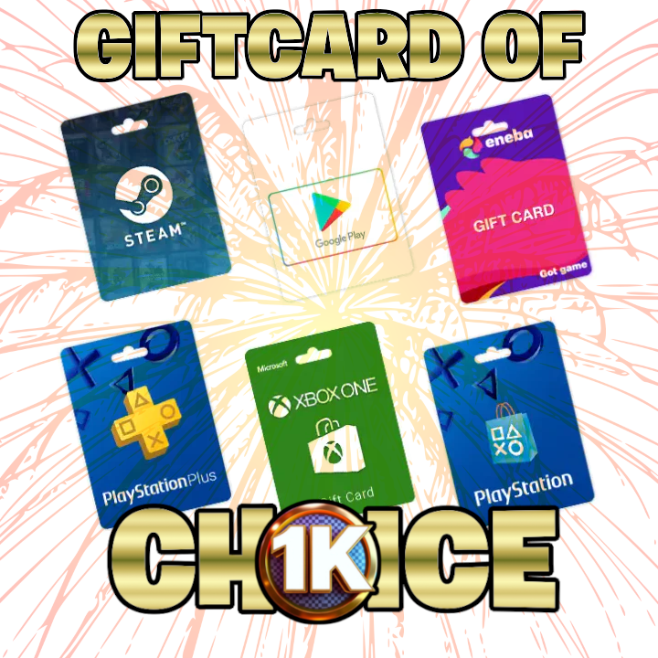 🚨🚨 GIVEAWAY TIME! 🚨🚨

WE HIT 1K FRIENDS!!! 🚀🔥

PRIZE OF CHOICE BETWEEN A SKIN ON FORTNITE OR A $10 GIFTCARD ON THE PLATFORM OF YOUR CHOICE! 🎉🪅🥳🪩🍾

Can't even imagine 1000 people rocking with me… that’s CRAZY. I swear to y'all I don’t take a single follow, like, or