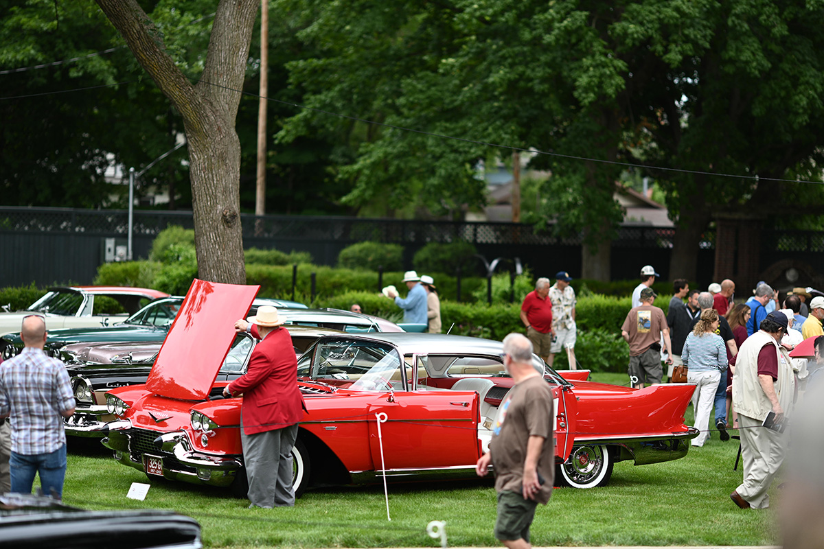 We last featured Fabulous Fins in 2021 and are excited to have them back in 2026. If you have your own Fabulous Finned automobile, you can submit it for consideration for inclusion in this year's Concours here: concoursatcopshaholm.org/vehicleapplica…