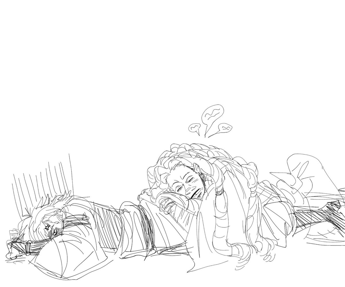 after a while of shenaniganizing jabber decided it was time to get back to their usual sparring because hes an unfair jackass. zanka you will maintain a winning streak one of these days