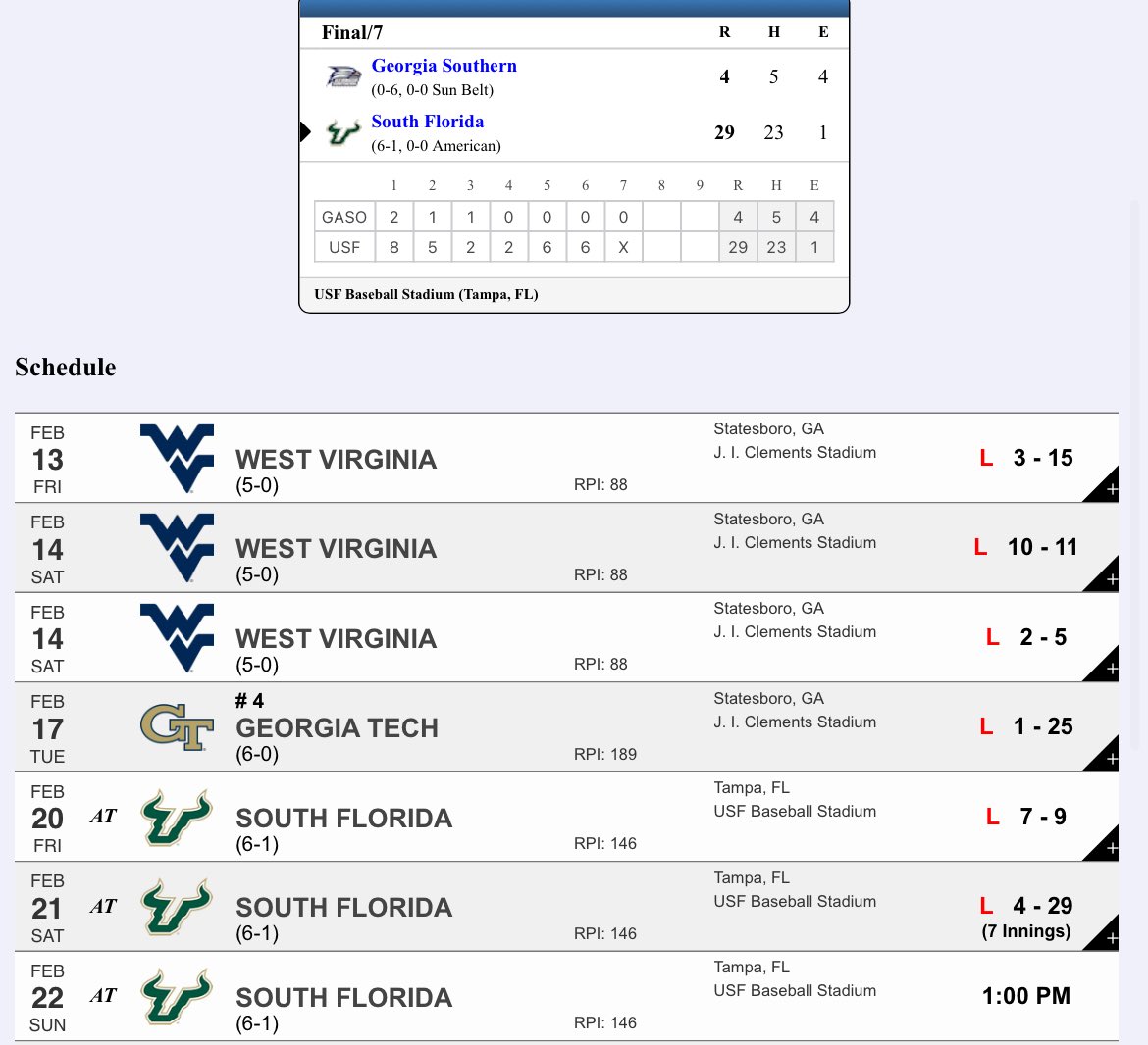11Point7 College Baseball tweet media
