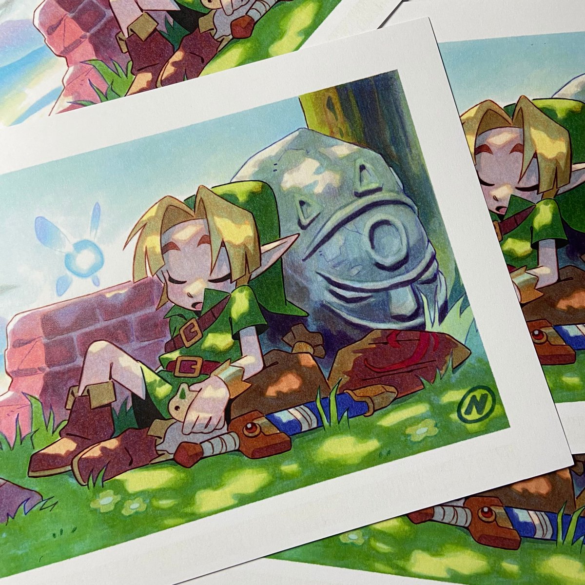 actionhankbeard's tweet photo. The first of a few Zelda prints that I'll be dropping this year. 

You can get one here: https://t.co/L9nVnQS2XG https://t.co/IIbywdXPOE