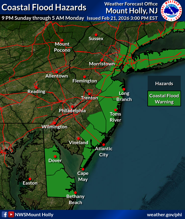 NWS Mount Holly tweet media