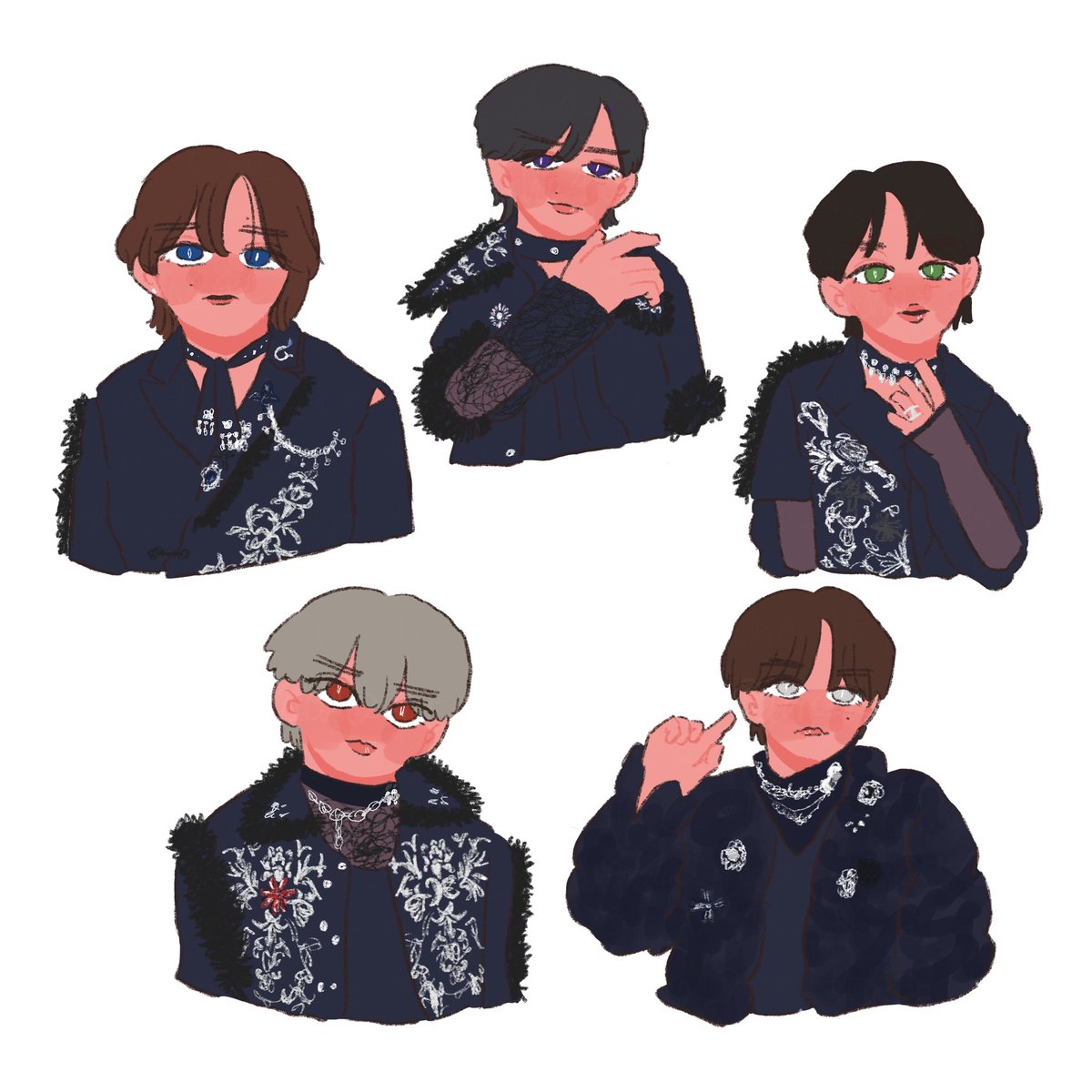 🐈‍⬛ #私は超特急をこう描く