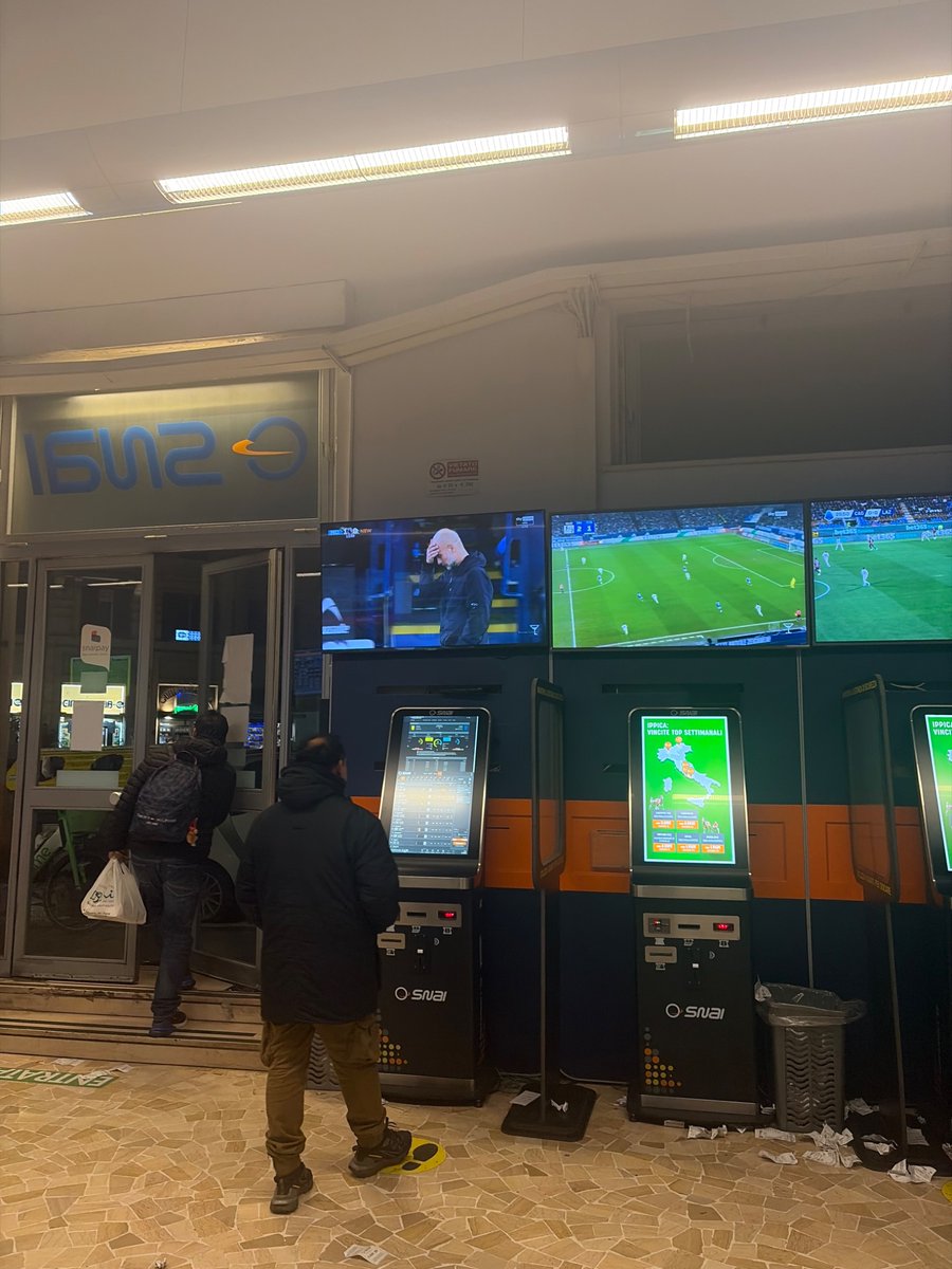 Had to watch it in some rough arse bookies in the back streets of Rome ,feel like I’ve smoked 20 woodbine,.but big 3 points .                 MCFC Ok ⚽️🍺